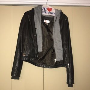 leather jacket